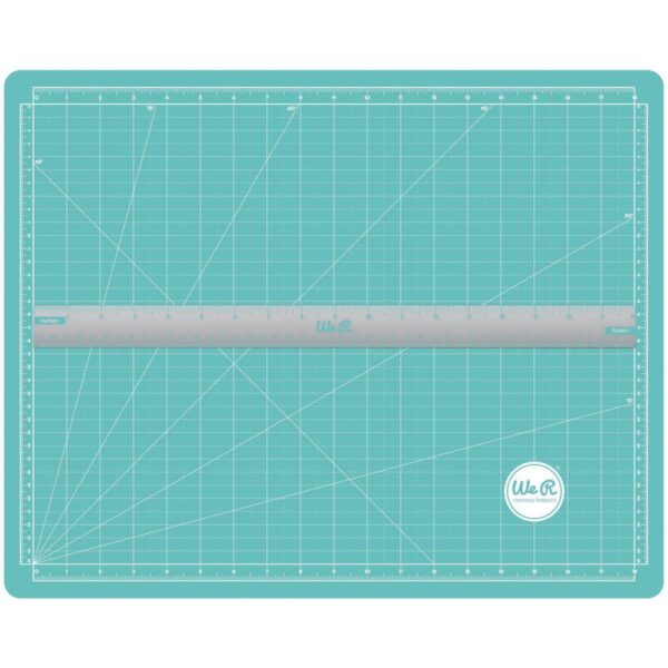 WE R CRAFTERS MAGNETIC MAT & RULER