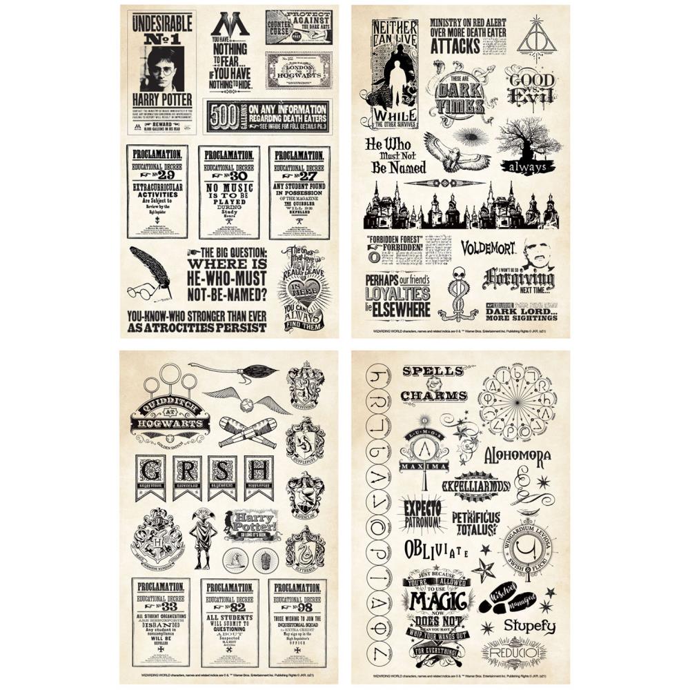 PAPER HOUSE HARRY POTTER STICKER PAPERS