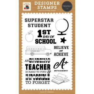 CB BACK TO SCHOOL STAMP BELIEVE AND ACHIEVE