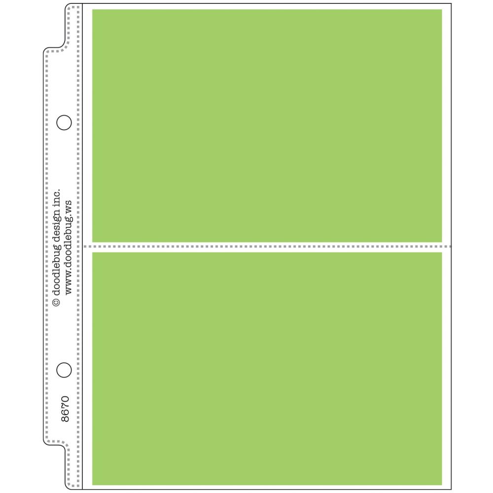 Doodlebug 6X8 Mini Album 6X8 Protectors 12 pieces