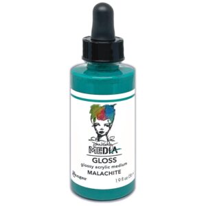 RANGER DINA WAKLEY MEDIA GLOSS DROPPER STYLE 2 OZ MALACHITE