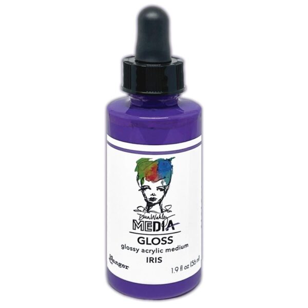 RANGER DINA WAKLEY MEDIA GLOSS DROPPER STYLE 2 OZ IRIS