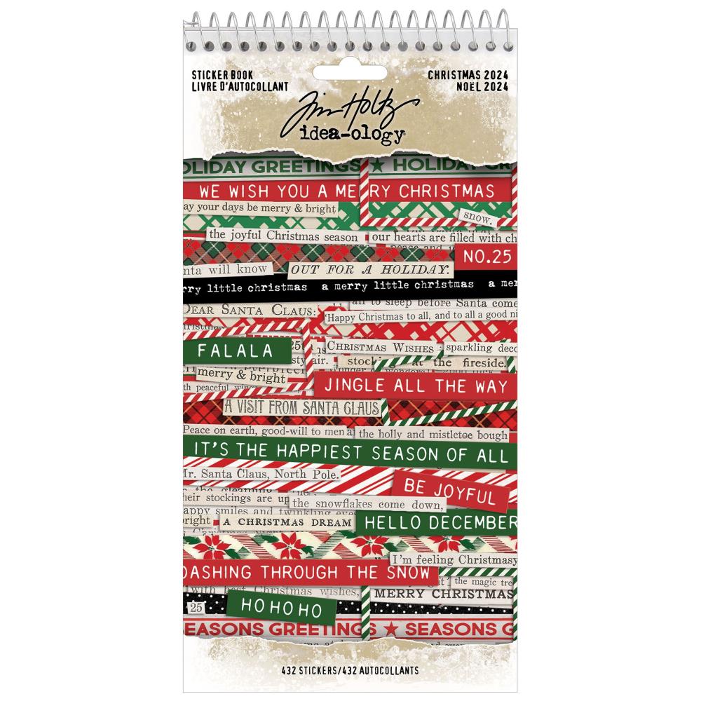 ADVANTAS TIM HOLTZ STICKER BOOK CHRISTMAS 2024