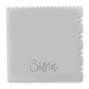 Sizzix Studio Making Tool Texture Tool, 3" X 3", Grey