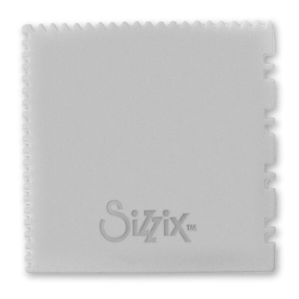 Sizzix Studio Making Tool Texture Tool, 3" X 3", Grey