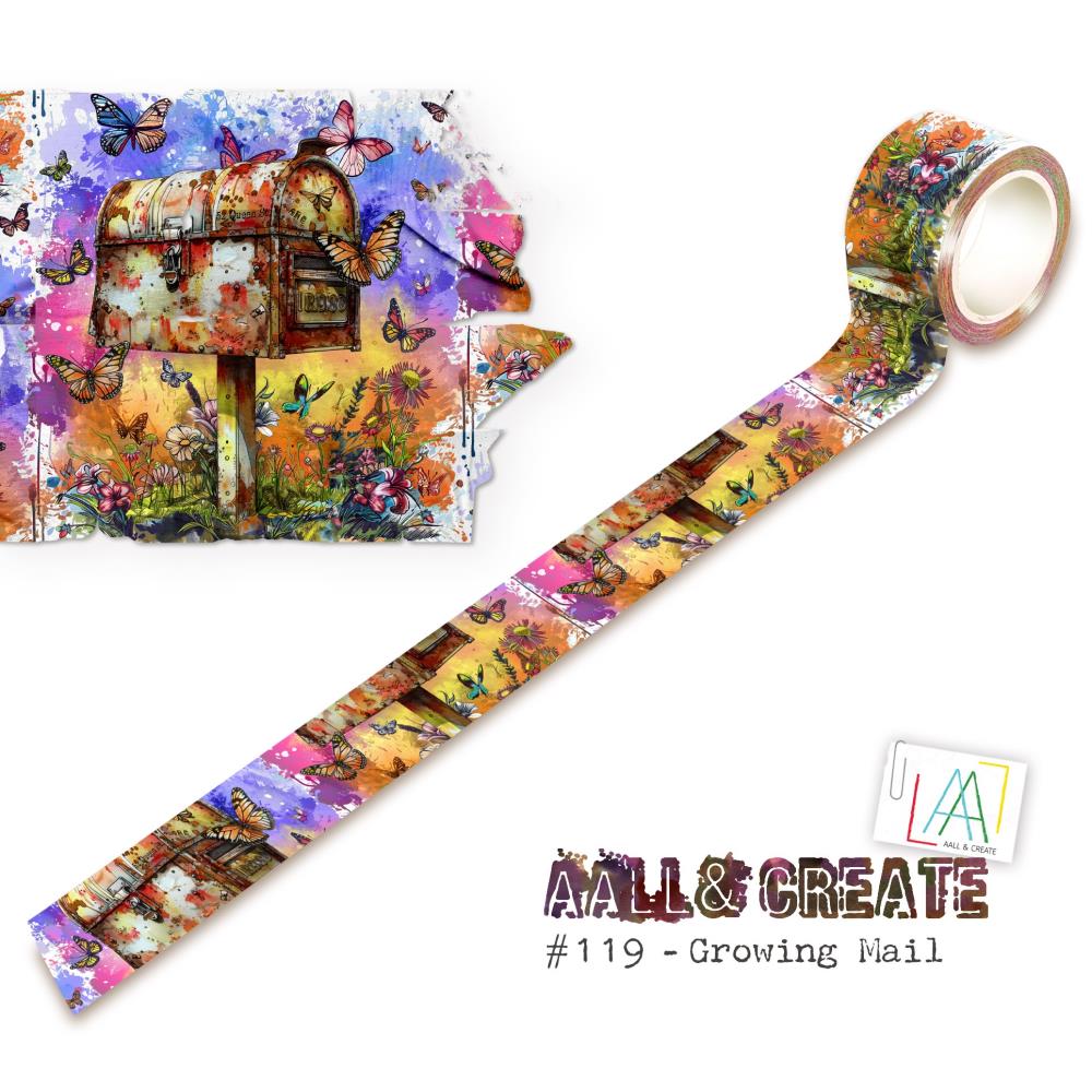 ALL & CREATE WASHI GROWING MAIL