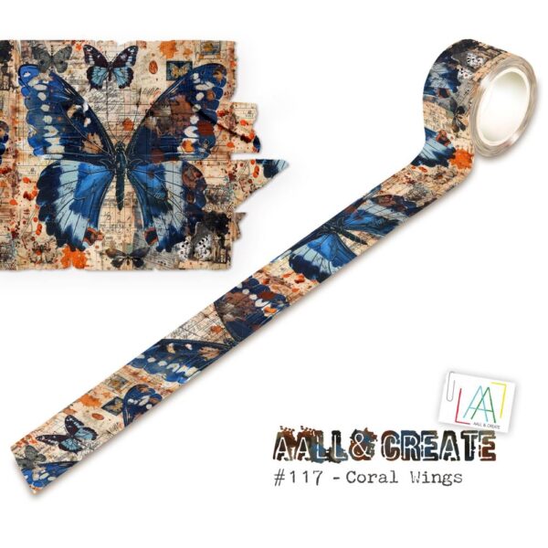 ALL & CREATE WASHI CORAL WINGS