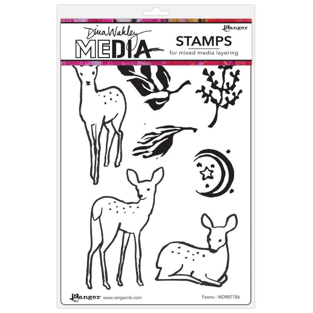 RANGER DINA WAKLEY STAMP FAWNS