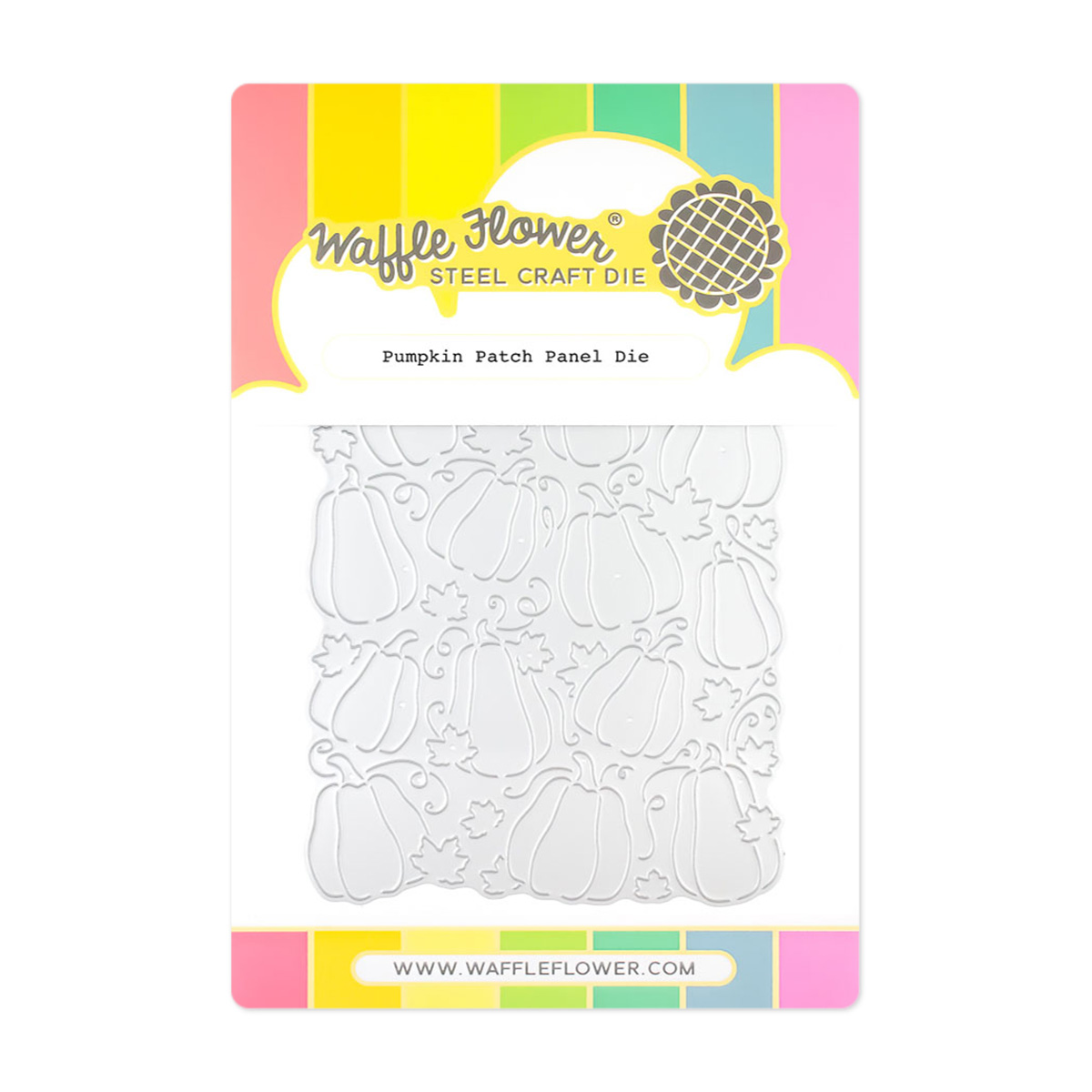 Waffle Flower Die Pumpkin Patch Panel