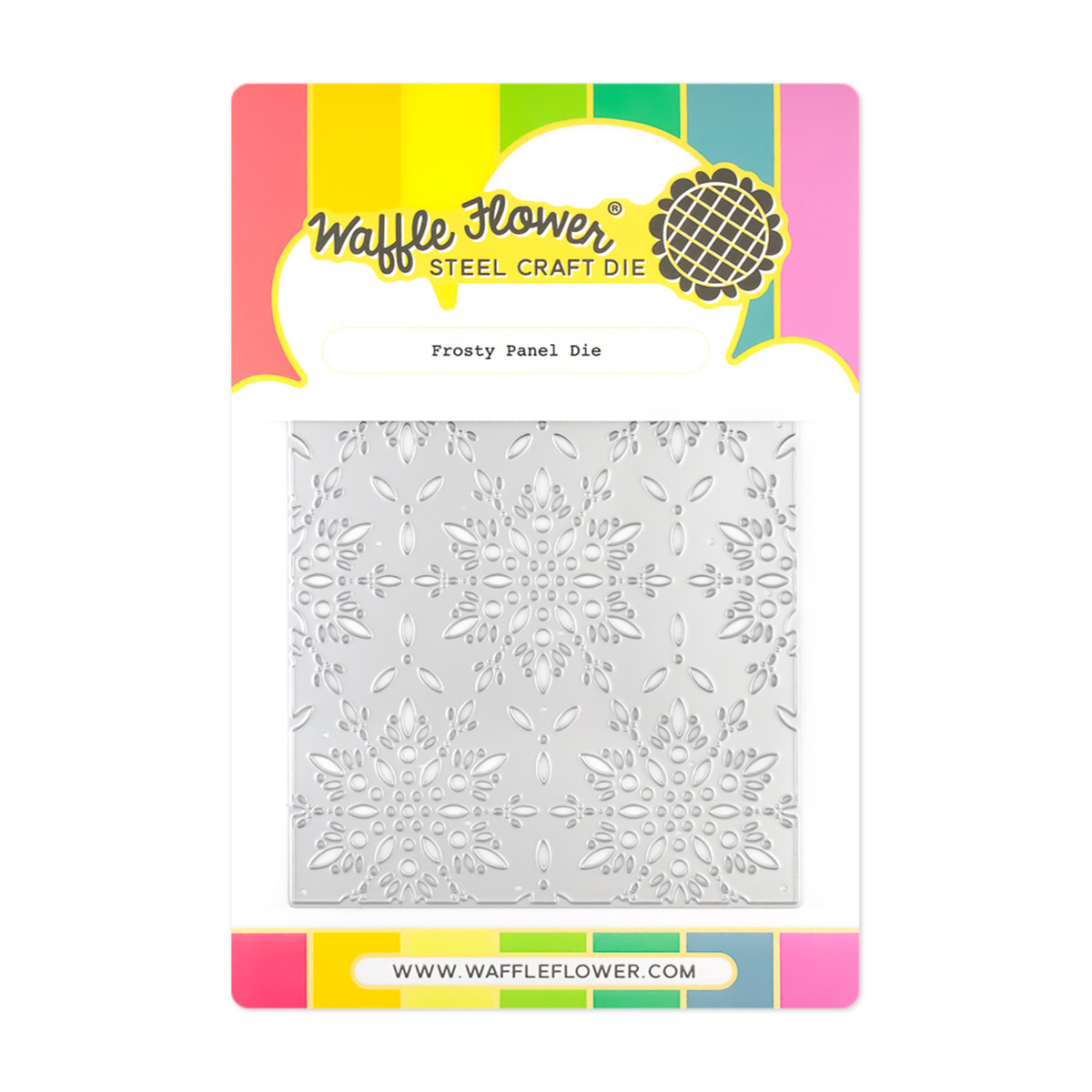 Waffle Flower Die Frosty Panel