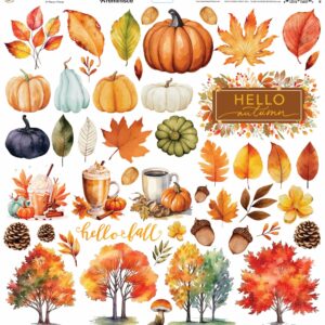 Reminisce Autumn Reflect 12X12 Sticker