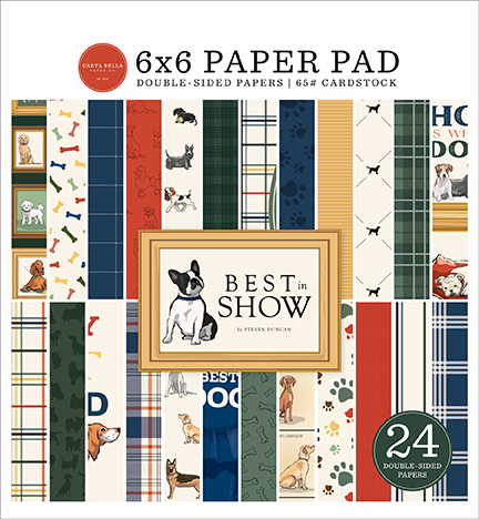 Carta Bella Best in Show 6X6 Paper Pad