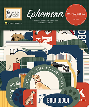 Carta Bella Best in Show Ephemera