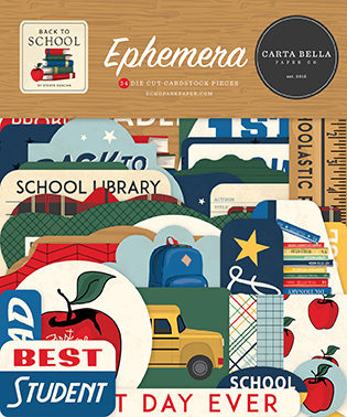 Carta Bella Back To School Ephemera