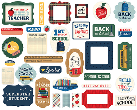 Carta Bella Back To School Ephemera