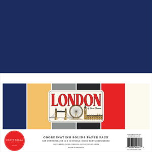 Carta Bella London Solids Kit