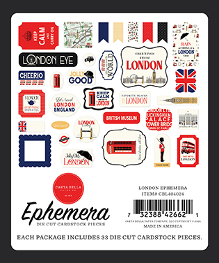 Carta Bella London Ephemera