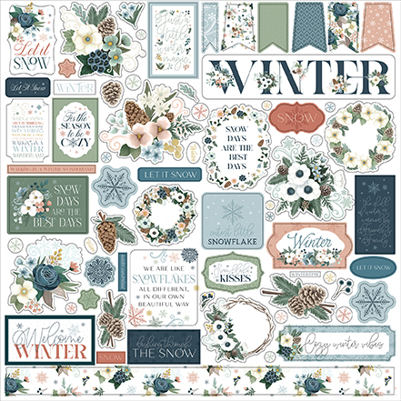 Carta Bella Winter Wonderland Element Sticker