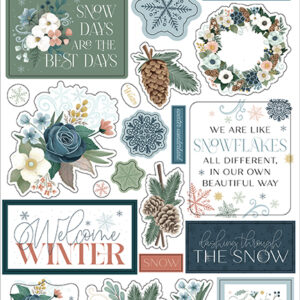 Carta Bella Winter Wonderland 6X13 Chipboard Accents