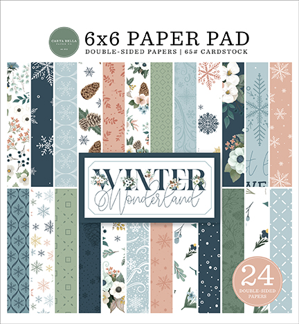 Carta Bella Winter Wonderland 6X6 Paper Pad