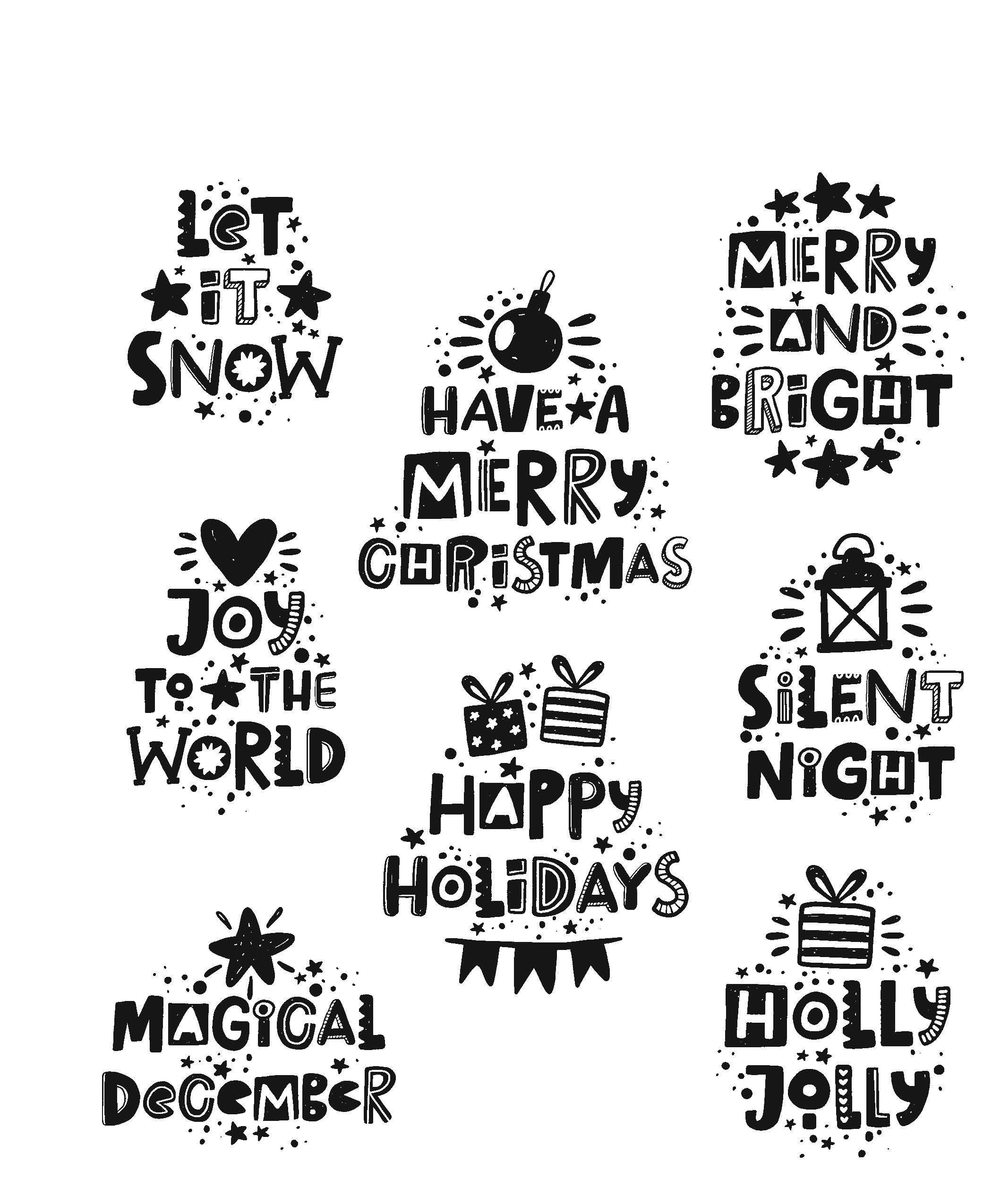 Art Gone Wild Tim Holtz Stamp Holiday Whatnots