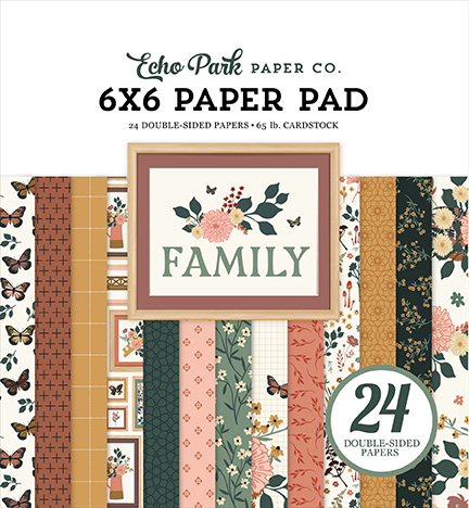 Echo Park Family 6X6 Paper Pad