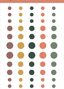 Echo Park Family Enamel Dots