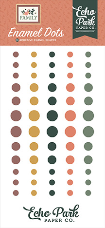 Echo Park Family Enamel Dots