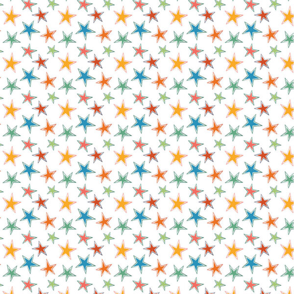 PP Later Gator 12X12 Cool Stars & Stripes