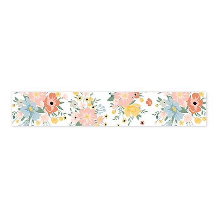 Echo Park Our Happy Place Washi Tape - Fresh Floral Bunches