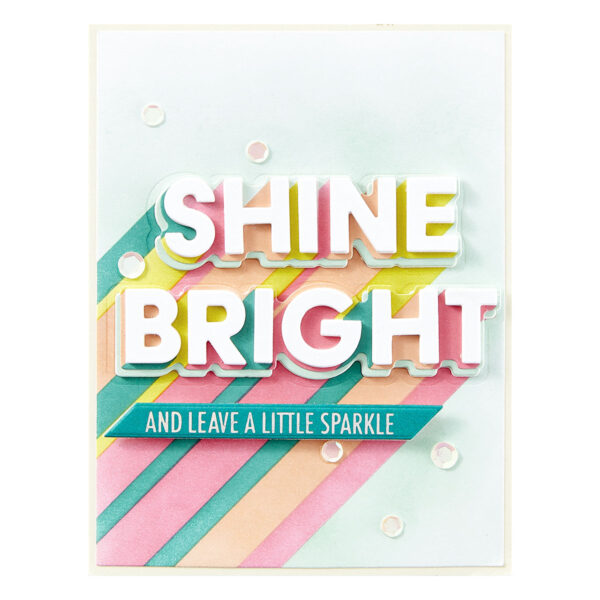 Spellbinders Shine Bright Etched Dies From the Shine Bright Collection By Carissa Wiley