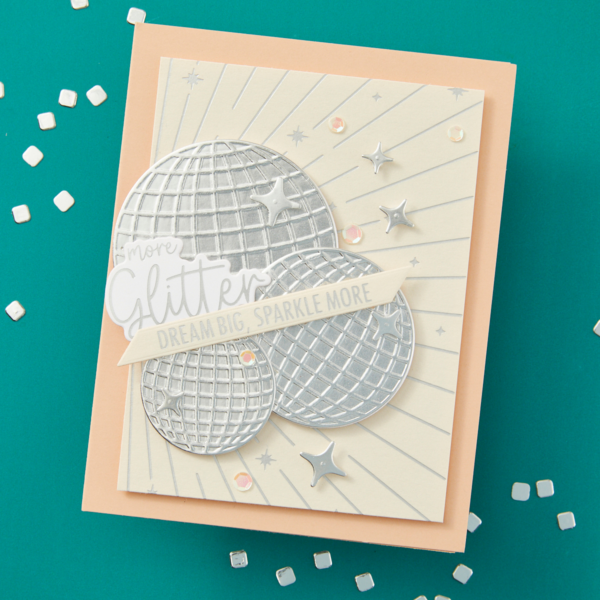 Spellbinders Disco Balls Etched Dies From the Shine Bright Collection By Carissa Wiley