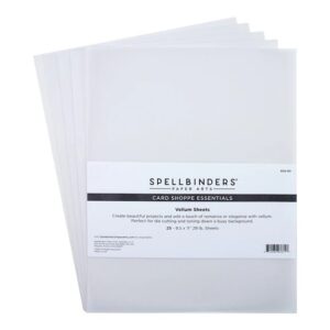 SPELLBINDERS VELLUM SHEETS 8.5 X 11