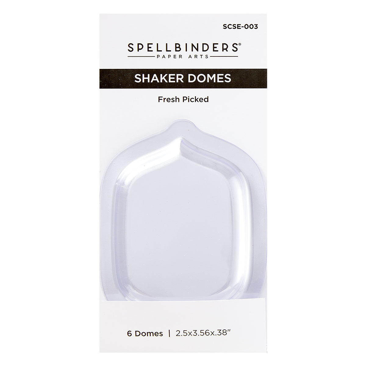 Spellbinders Fresh Picked Shaker Dome – 6 Pack