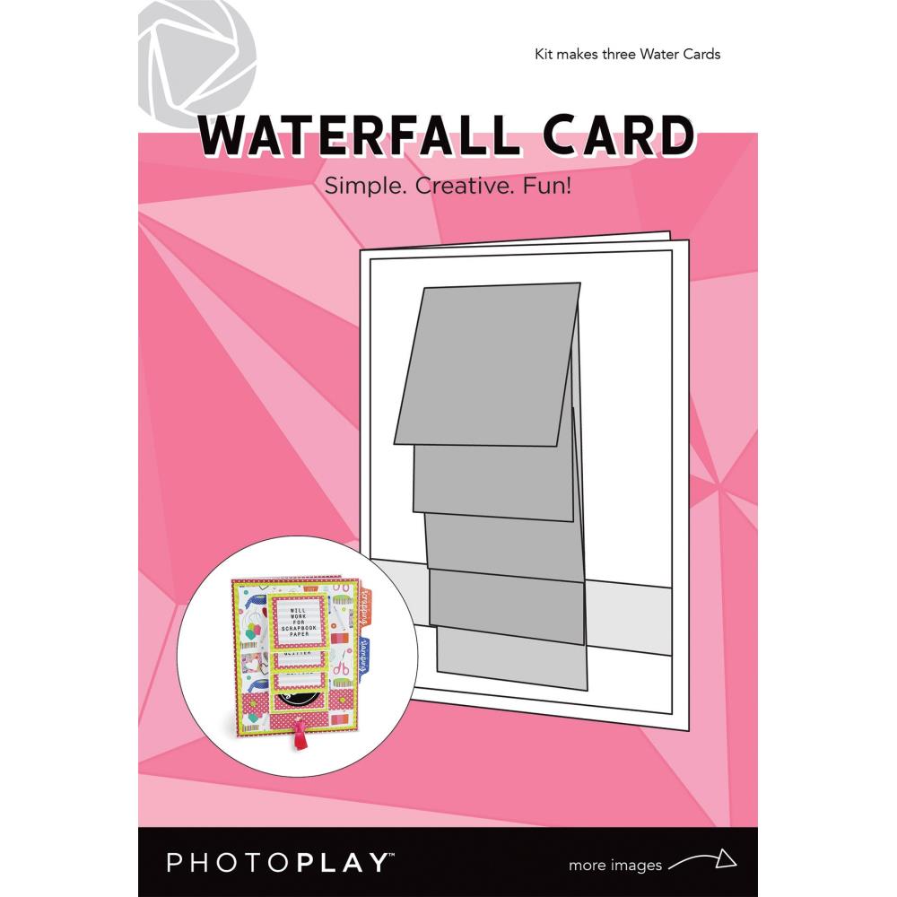 PHOTOPLAY WATERFALL CARD