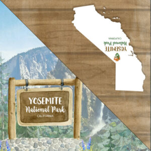 SCRAPBOOK CUSTOMS 12X12 YOSEMITE NATIONAL PARK