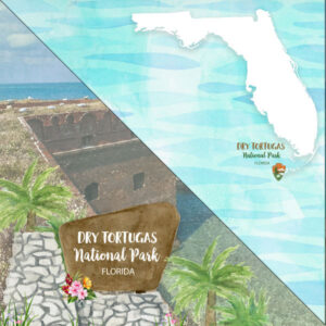 SCRAPBOOK CUSTOMS 12X12 DRY TORTUGAS NATIONAL