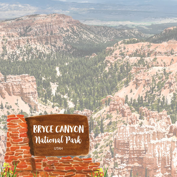 SCRAPBOOK CUSTOMS 12X12 BRYCE CANYON NATIONAL PARK