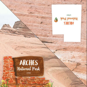 SCRAPBOOK CUSTOMS 12X12 ARCHES NATIONAL PARK