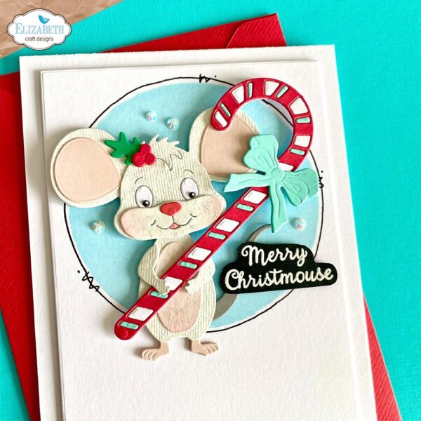 ELIZABETH CRAFTS STAMP MICE SENTIMENTS