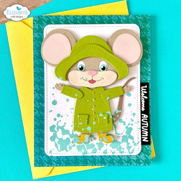 ELIZABETH CRAFTS STAMP MICE SENTIMENTS