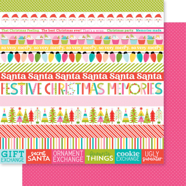 Bella Boulevard Merry Mingle 12X12 Merry Mingle Borders