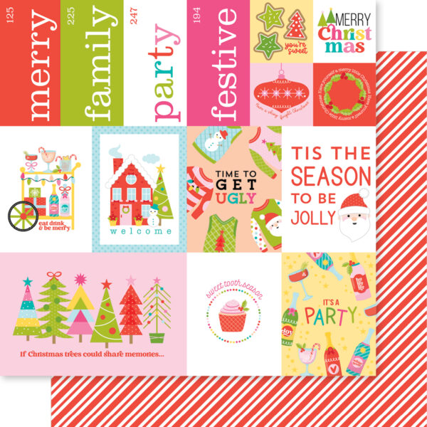 Bella Boulevard Merry Mingle 12X12 Merry Mingle Daily Details