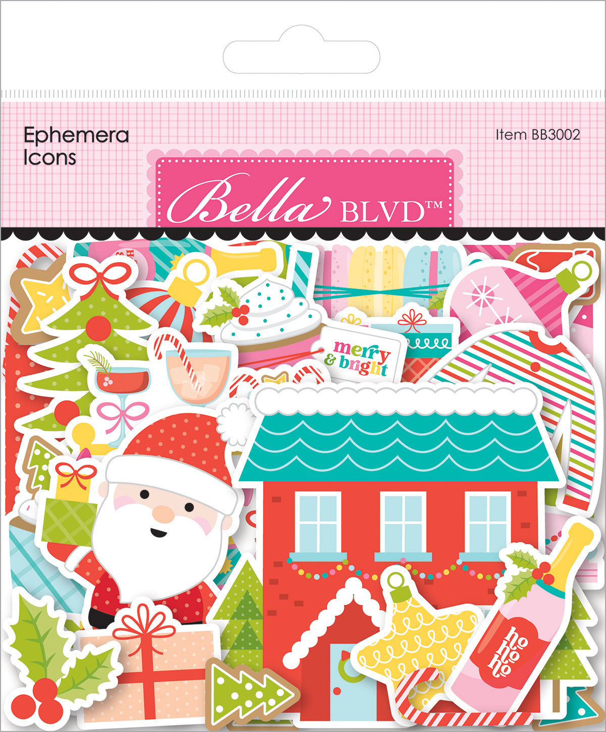 Bella Boulevard Merry Mingle Ephemera Icons