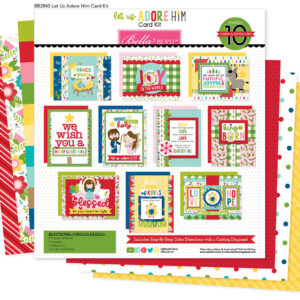 Bella Boulevard Let Us Adore Him Card Kit