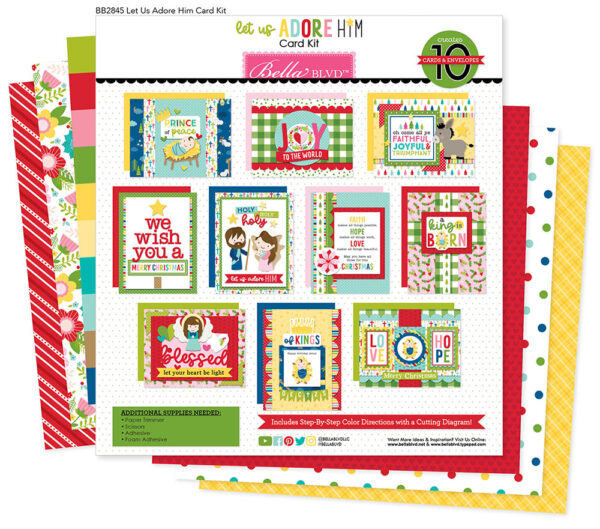 Bella Boulevard Let Us Adore Him Card Kit