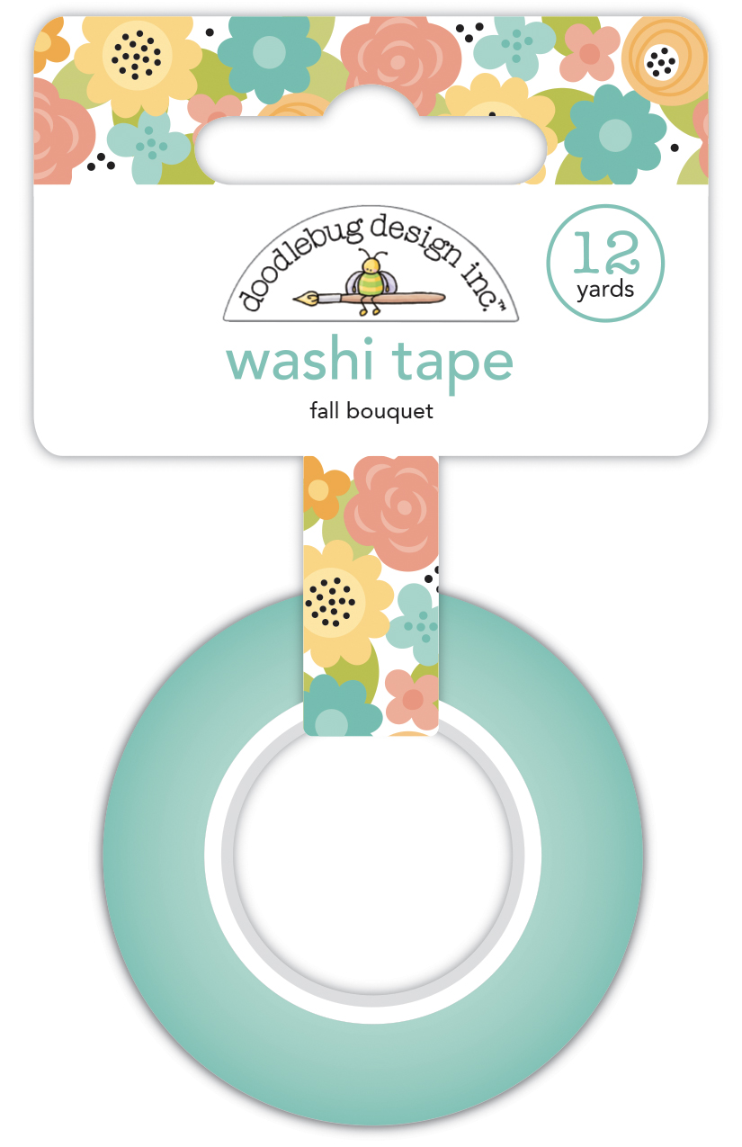 Doodlebug Farmhouse Fall Bouquet Washi Tape