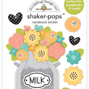 Doodlebug Farmhouse Cream of the Crop Shaker-pops