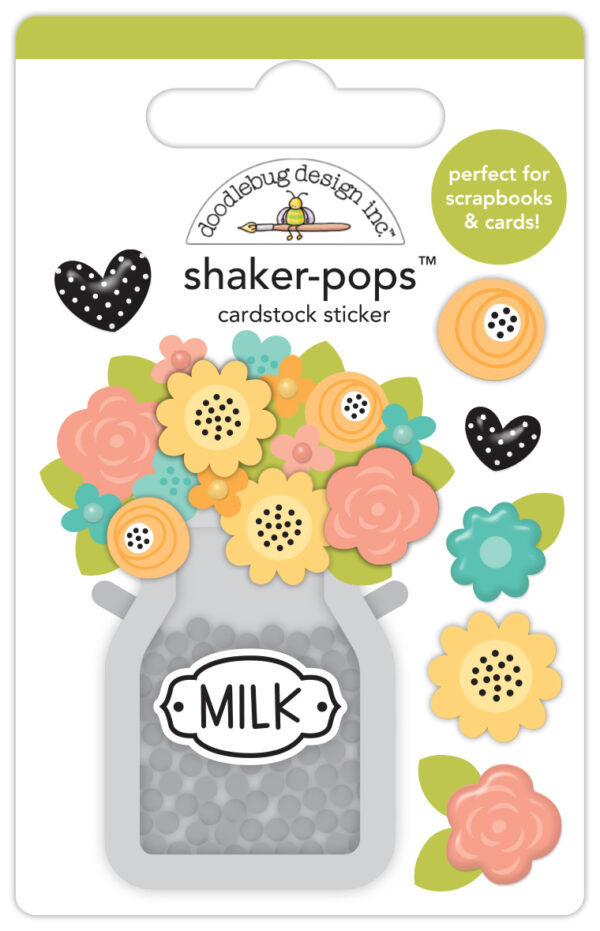 Doodlebug Farmhouse Cream of the Crop Shaker-pops