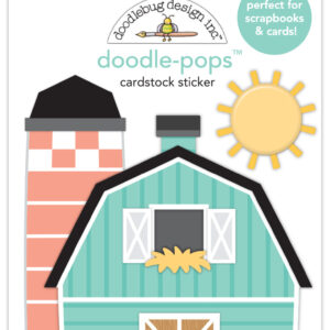 Doodlebug Farmhouse Barn in the USA Doodle-pops